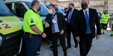 La Junta destaca la excelente labor desarrollada por la plantilla de profesionales de urgencias y emergencias durante la pandemia