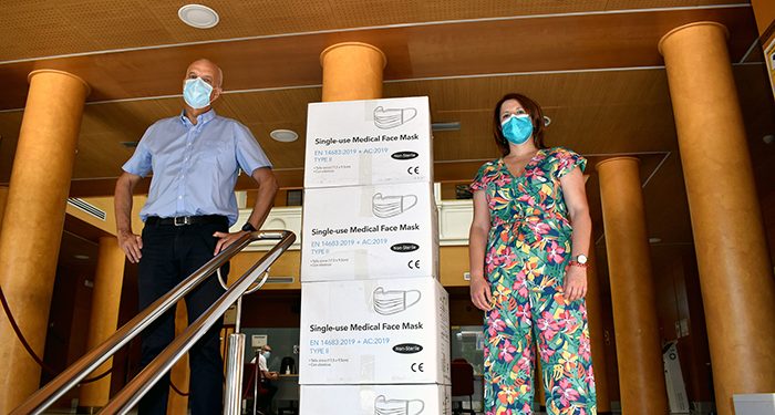 La Subdelegación del Gobierno en Cuenca inicia el reparto de 90.000 mascarillas quirúrgicas para distribuir entre entidades locales y entidades sociales 1 La Subdelegación del Gobierno en Cuenca inicia el reparto de 90.000 mascarillas quirúrgicas para distribuir entre entidades locales y entidades sociales