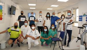 La Unidad de Rehabilitación Cardio-respiratoria de Cuenca finaliza su programa de sesiones con los dos primeros grupos de pacientes