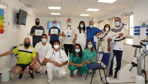 La Unidad de Rehabilitación Cardio-respiratoria de Cuenca finaliza su programa de sesiones con los dos primeros grupos de pacientes