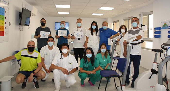 La Unidad de Rehabilitación Cardio-respiratoria de Cuenca finaliza su programa de sesiones con los dos primeros grupos de pacientes 1 La Unidad de Rehabilitación Cardio-respiratoria de Cuenca finaliza su programa de sesiones con los dos primeros grupos de pacientes