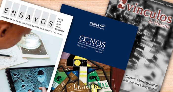 Las revistas de la UCLM Ensayos, Ocnos y Vínculos de Historia, indizadas en la nueva versión del ‘Journal Citations Reports’