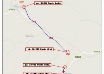 Licitadas las obras de rehabilitación del firme de la carretera N-211 entre Mazarete y Anquela del Ducado