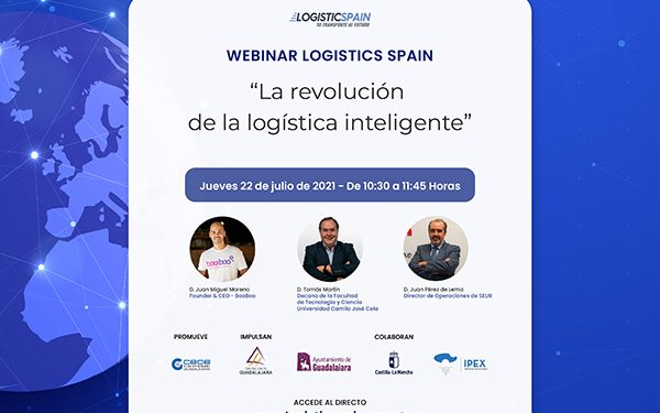‘Logistics Spain’ celebra un nuevo webinar el próximo 22 de julio con “La revolución logística inteligente” como tema a debate 1 ‘Logistics Spain’ celebra un nuevo webinar el próximo 22 de julio con “La revolución logística inteligente” como tema a debate