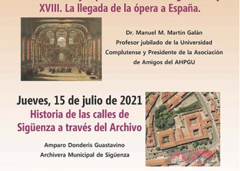 Los días 14 y 15 de julio, XVI Ciclo de Conferencias de Archivo en Sigüenza