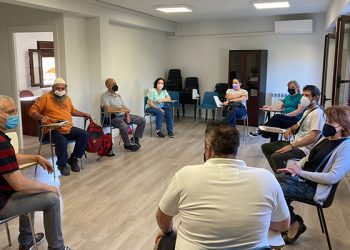 Ocho alumnos trabajadores comienzan a formarse en Brihuega en la especialidad de jardines verticales gracias al programa RECUAL