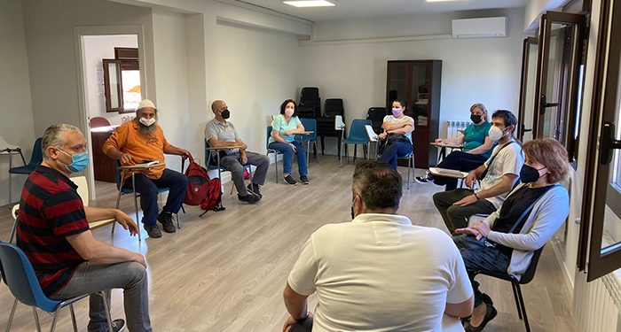 Ocho alumnos trabajadores comienzan a formarse en Brihuega en la especialidad de jardines verticales gracias al programa RECUAL