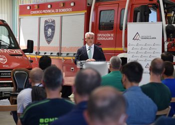 Un total de 81 bomberos de la Diputación de Guadalajara mejoran su escala profesional