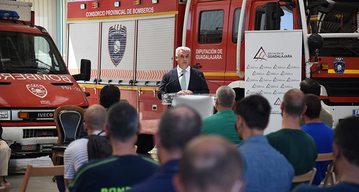 Un total de 81 bomberos de la Diputación de Guadalajara mejoran su escala profesional