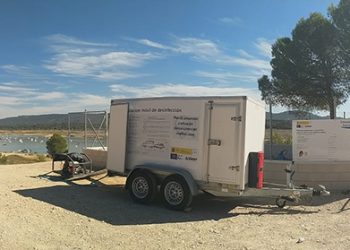 Una estación de limpieza de embarcaciones de la CHT buscará en Trillo especies exóticas invasoras con motivo del XXIII Descenso del Alto Tajo