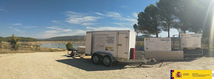 Una estación de limpieza de embarcaciones de la CHT buscará en Trillo especies exóticas invasoras con motivo del XXIII Descenso del Alto Tajo 1 Una estación de limpieza de embarcaciones de la CHT buscará en Trillo especies exóticas invasoras con motivo del XXIII Descenso del Alto Tajo