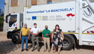 El Gobierno regional y la Mancomunidad La Manchuela adquieren un vehículo para la recogida de recursos orgánicos