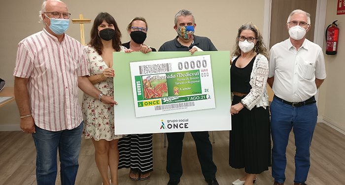 La Alvarada Medieval de Cañete se celebra en el cupón de la ONCE