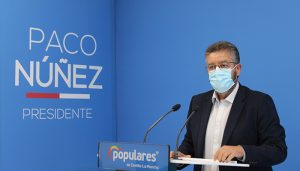 Moreno denuncia que la portavoz del Gobierno de Page miente con el porcentaje de vacunación