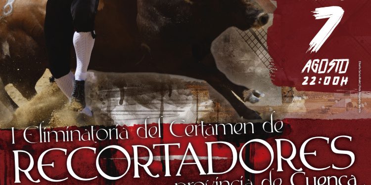 Talayuelas acoge este sábado 7 de agosto la primera eliminatoria del Certamen de Recortadores de la Provincia de Cuenca