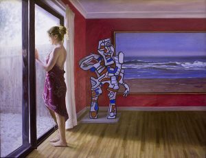 Terán, el artista chileno, vuelve a la Cuenca después de 12 años con su serie más reciente Tributo a los genios