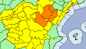 Alerta naranja en la Serranía de Cuenca por fuertes tormentas