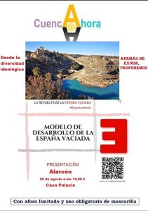 Cuenca Ahora presenta en Alarcón el Modelo de Desarrollo de la España Vaciada