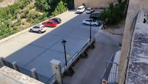 Cuenca en Marcha denuncia la creación de un aparcamiento ilegal en la parcela del Seminario