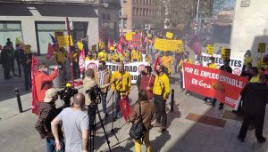 El Comité de Huelga convoca formalmente al gerente de Geacam y al consejero de Desarrollo Sostenible a negociar una salida al conflicto