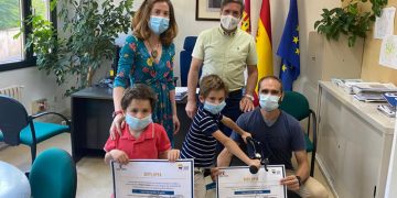 El conquense Licer Hernández primer premio del concurso ´Familias que se mueven por el medio ambiente´ en la categoría de dibujo infantil