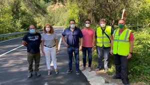 El Gobierno regional acomete obras de arreglo y mejora de la CM-210 a su paso por Puente de Vadillos con un importe de 90.000 euros