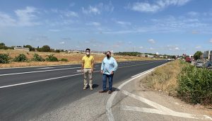 El Gobierno regional acomete obras de mejora en la CM-3117 a su paso por la localidad de San Clemente por importe de más de 122.000 euros