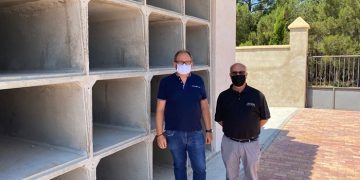 El Gobierno regional colabora con el Ayuntamiento de Fuentenava de Jábaga en la ampliación del cementerio municipal