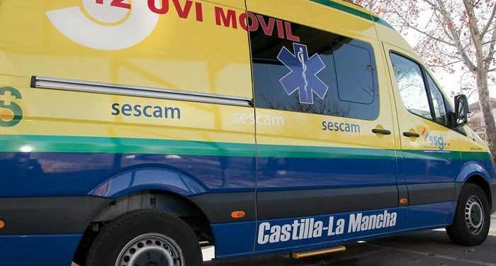 Evacuado en UVI al Hospital de Cuenca un joven tras precipitarse seis metros en una gravera de Barajas de Melo