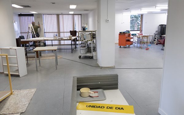 El servicio de Admisión del Hospital de Guadalajara se traslada al edificio materno-infantil para ampliar la zona de atención de Urgencias y facilitar la conexión con la zona de ampliación 1 El servicio de Admisión del Hospital de Guadalajara se traslada al edificio materno-infantil para ampliar la zona de atención de Urgencias y facilitar la conexión con la zona de ampliación