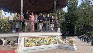 Inaugurado el Mural Cerámico en el Templete del Parque San Julián