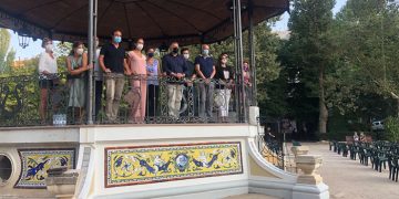 Inaugurado el Mural Cerámico en el Templete del Parque San Julián