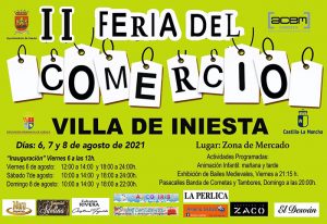 Iniesta acogerá este fin de semana la II Feria del Comercio Villa de Iniesta