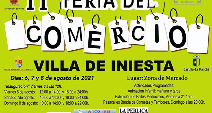 Iniesta acogerá este fin de semana la II Feria del Comercio Villa de Iniesta