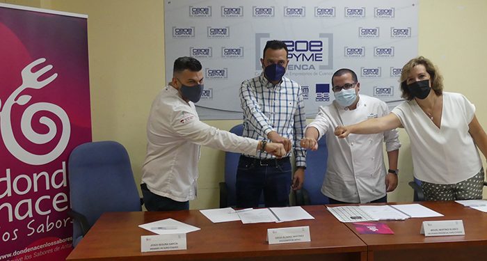 La Asociación de Productores Agroalimentarios y Euro-Toques firman un convenio para promocionar los productos de Cuenca
