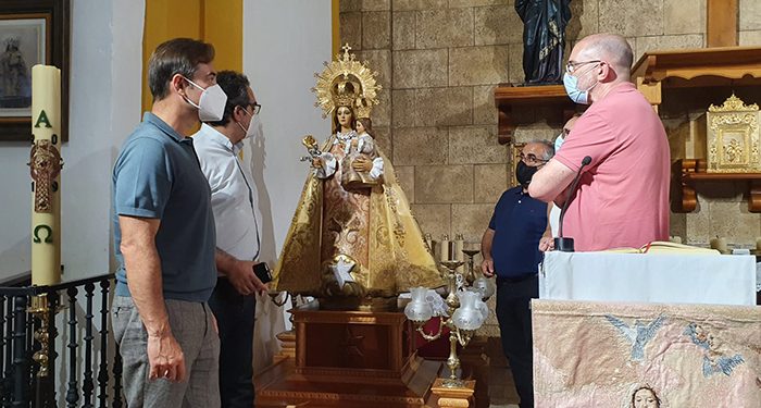 La Diputación de Cuenca finaliza los trabajos de restauración de la Virgen de la Estrella, patrona de El Herrumblar