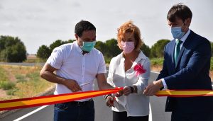 La Diputación de Cuenca mejora la seguridad en la carretera que une San Clemente y Casas de los Pinos con una inversión de  1,5 millones de euros
