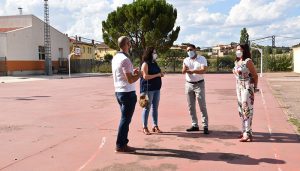 La Diputación de Cuenca y el Ayuntamiento de Sotos están invirtiendo 84.000 euros en la pista de pádel, la piscina y el polideportivo