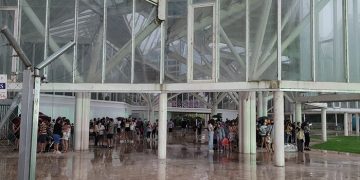 La fuerte tormenta del martes caída en Cuenca obligó a cerrar el Recinto Ferial