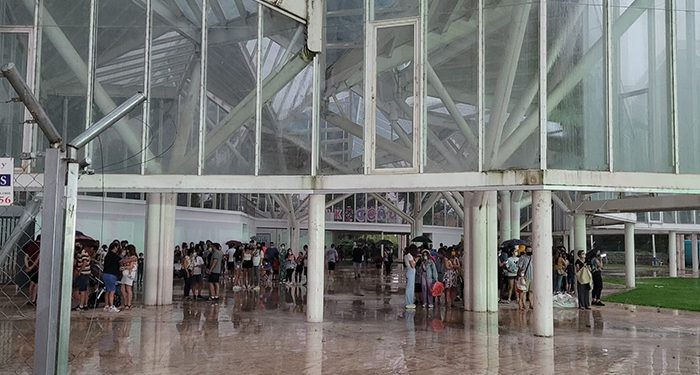 La fuerte tormenta del martes caída en Cuenca obligó a cerrar el Recinto Ferial