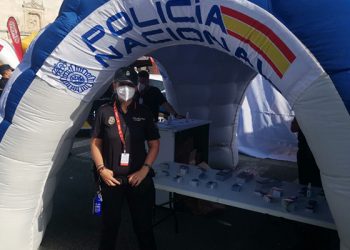 La Policía Nacional estará presente en la 4ª etapa de La Vuelta que finalizará en la localidad de Molina de Aragón