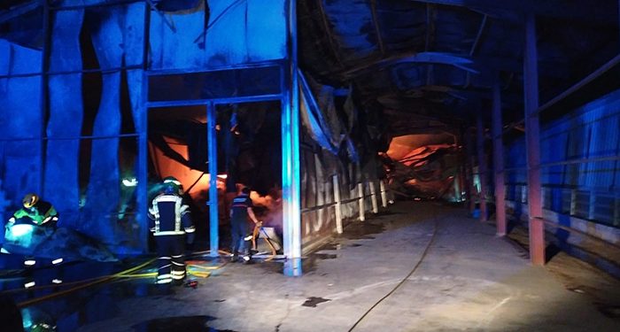 Las gallinas de una granja avícola de Yebra se salvan por los pelos de morir en un incendio