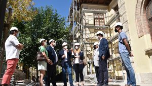 Los trabajadores del programa RECUAL ya están trabajando en el mantenimiento de los colegios de Cuenca para la “puesta a punto” de septiembre