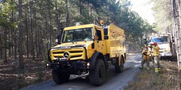 Medios de Cuenca y Guadalajara parten para ayudar a sofocar el incendio de Ávila