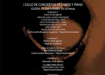 Primer ciclo de conciertos de canto y piano dentro del festival de opera de cámara Qnk.opera