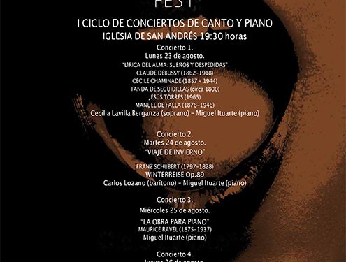 Primer ciclo de conciertos de canto y piano dentro del festival de opera de cámara Qnk.opera