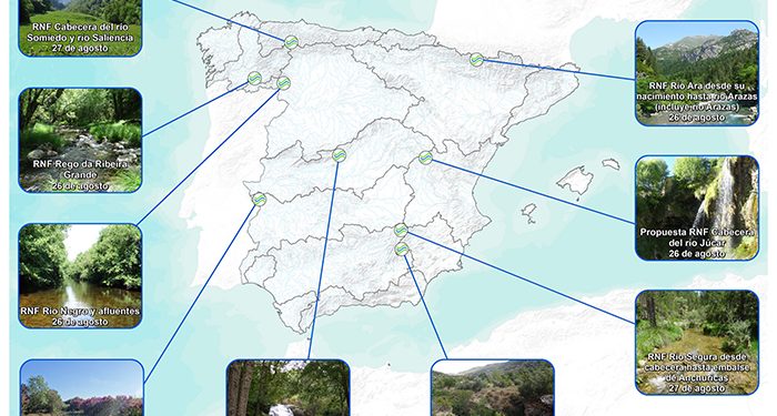Tragacete acoge una jornada didáctica del MITECO sobre las Reservas Naturales Fluviales