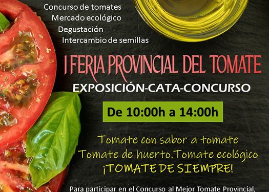 Uceda acogerá el domingo 5 de septiembre la Primera Feria Provincial del Tomate “con sabor a tomate”