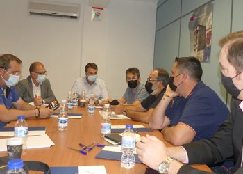 UNICO muestra a David Peña su preocupación por el relevo generacional del tejido empresarial de El Provencio