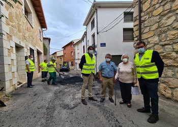 Arranca el primer Plan de Asfaltado de la Diputación de Guadalajara